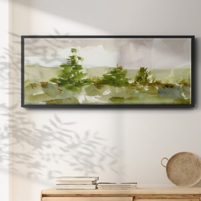Morning Retreat I- Framed Canvas