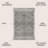 Amir Moroccan Beni Souk Gray/Cream Rug-717586115