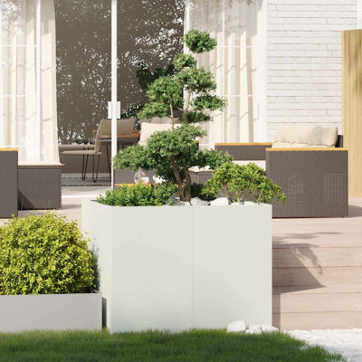 Planter 100X100Cm Steel