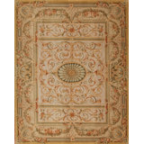 Savonnerie One-of-a-Kind 8' X 10' Hand Knotted Area Rug