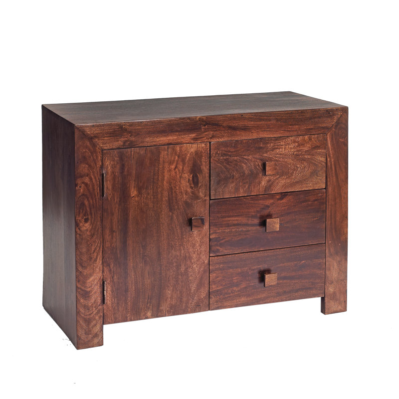 Cicero 88cm Solid Wood Sideboard