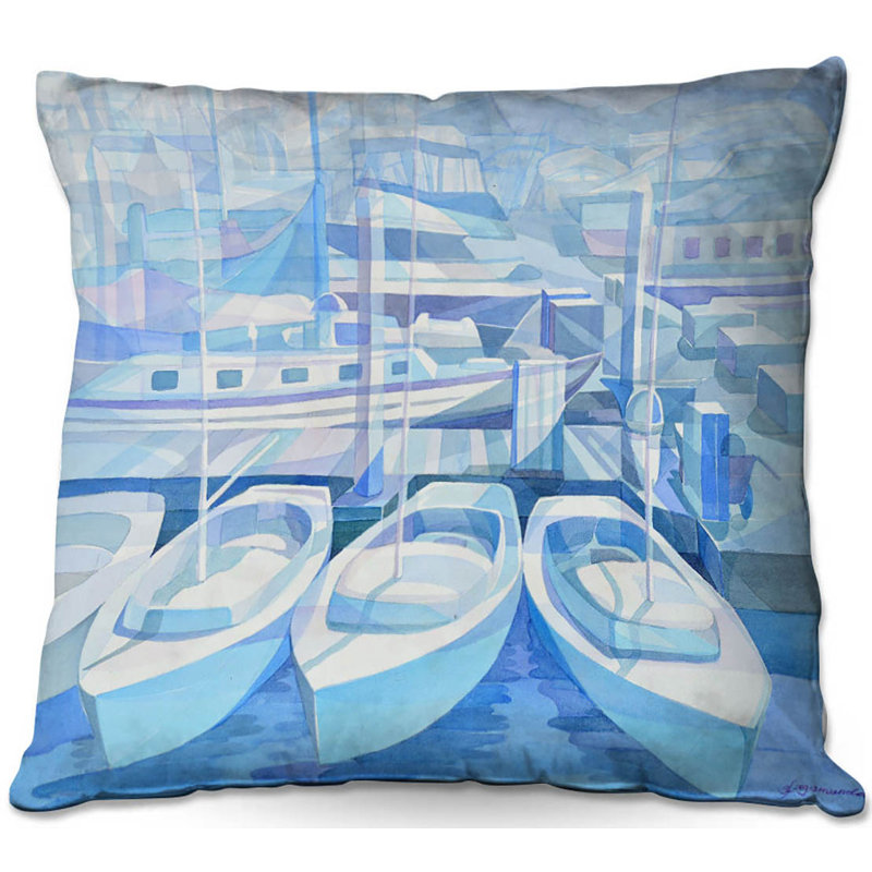 Coussin décoratif 1 carré canapé marina, 18 po x 18 po