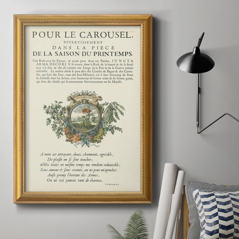 Ex-libris imprimé sur toile IV, H 20 po x l 16 po