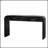 Unique Retro Silhouette Console Table With Open Style, Two Top Drawers For Entrance, Perfect For Vintage Decor And Storage