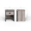 Almasi 43 cm W Bedside Table-93582492