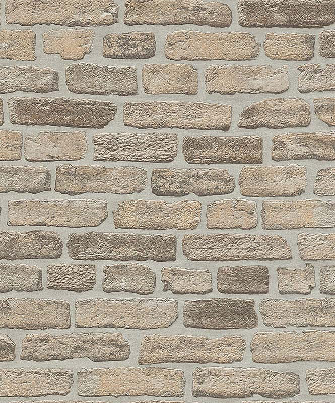 Rouleau de papier peint Annee, Beige / Brun