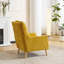 Upholstered Chenille Armchair-1921833073