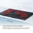 Rangaire 30" Induction 4 Burner Cooktop Black