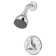 Temptrol 1-Handle II Tub and Shower Trim Kit in Polished Chrome (Valve Not Included)