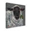 Art mural sur toile tendue - "Wren The Christmas Sheep" par Mary Miller Veazie pour décoration de salon, de chambre à coucher ou de bureau - 14 x 14-27491605
