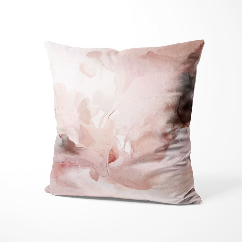 Coussin décoratif Abstract Marble, H 16 po x l 16 po