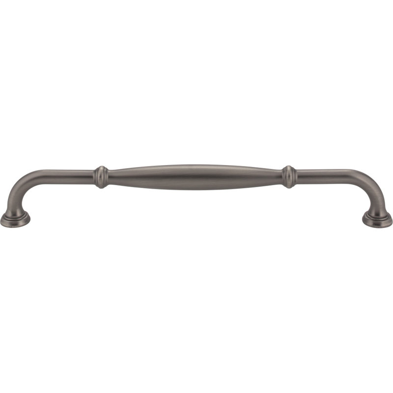 Tiffany Bar Pull, Brushed Pewter, 12"
