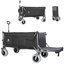 Extra Long Utility Beach Wagons With Opened Tailgate And Wheels-126132528