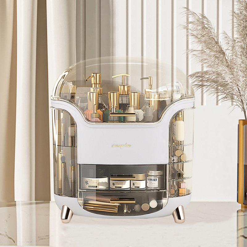 Modern Dustproof Cosmetic Storage Organizer