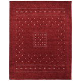 Simi Hand Knotted Cotton/Wool Southwestern Area Rug