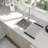 13 Inch Undermount Sink - 13"X15"X9" Undermount Stainless Steel Kitchen Sink 16 Gauge Single Bowl Kitchen Sink 9 Inch Deep Bar/Prep Sink Basin
