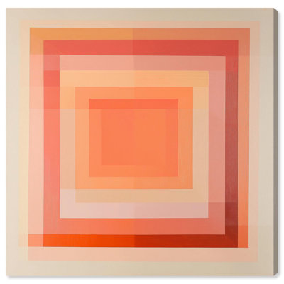 Minimal Color Blocks III Canvas Modern Geometric Art by Art Remedy