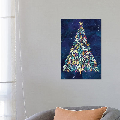 Starry Holiday - Wall Art Print - Wrapped Canvas