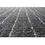 Tapis géométrique noir / blanc en polypropylène tissé à la machine-1561340167