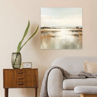 Art contemporain contemporain abstrait paysage minimaliste nature