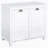 Laundry Hamper Cabinet with Anti-Toppling Security Design