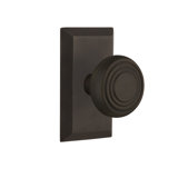 Studio Plate with Deco Door Knob