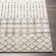 Skyla Geometric Machine Woven Gray/Cream Area Rug