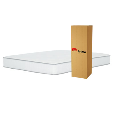 Primo International Solar 9-inch Hybrid Memory Foam And Pocket Coil Mattress With Reinforced Edge Support And Cooling Co