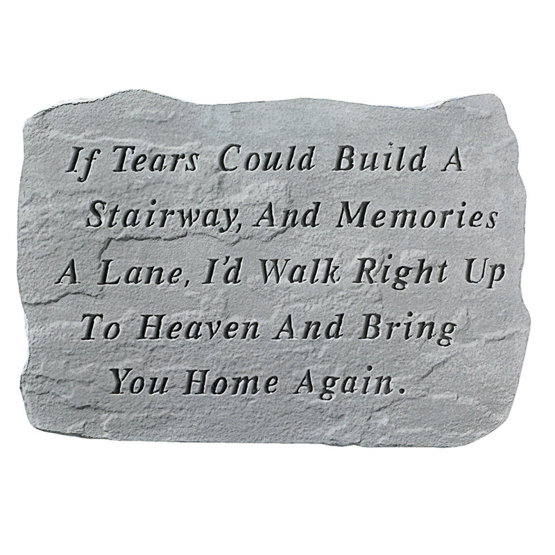 Concrete Religious & Spiritual Memorial Plaque/Stone