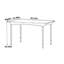 Table de salle à manger rectangulaire French French-102381908