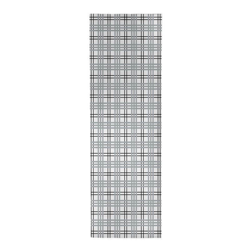 Plaid Indoor Rug, Runner 2'6" x 8'