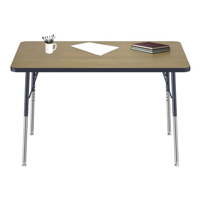 Rectangle T-Mold Adjustable Height Activity Table