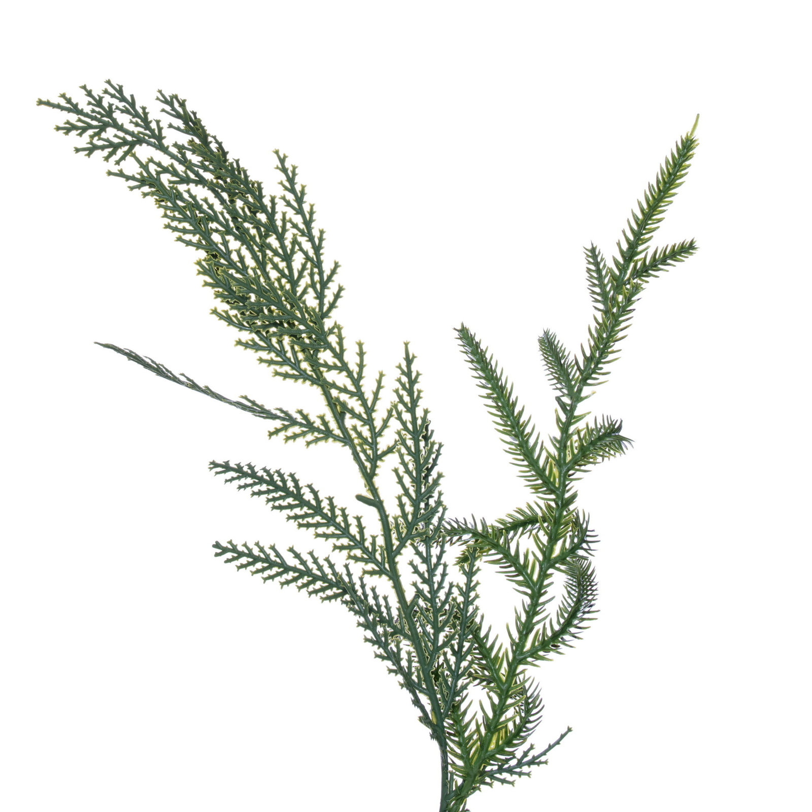 6' Green Soft Norfolk Pine Mix Garland