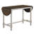 Extendable Oval Solid Wood Base Dining Table