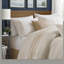 Ensemble de literie en coton surdimensionné, jacquard grand, style maison de campagne