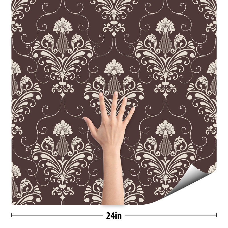 Carreau de papier peint Blaguna, L 2 pi x L 8,5 pi