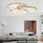 Ignatz Acrylic LED Semi Flush Mount