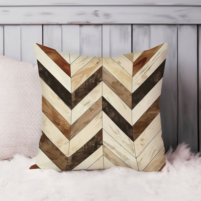 Abstract Chevron Pattern II Retro