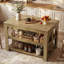 Wood Kitchen Island