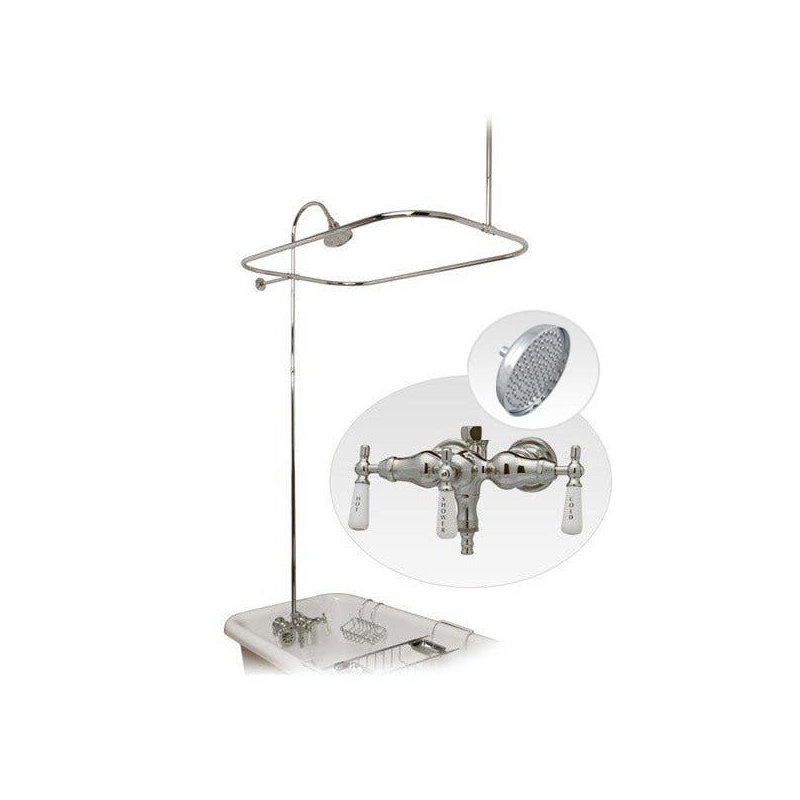 All-In-One Kit with Rough in-Valve, Chrome
