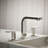ParallelWidespread Bathroom Faucet, 3-Hole Two Lever Handle Bathroom Sink Faucet-90573831-123136706