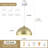 3 - Light 11.81'' Dome Pendant for Kitchen Island Modern Pendant Lighting Fixtures ( Set of 3)-1339656269