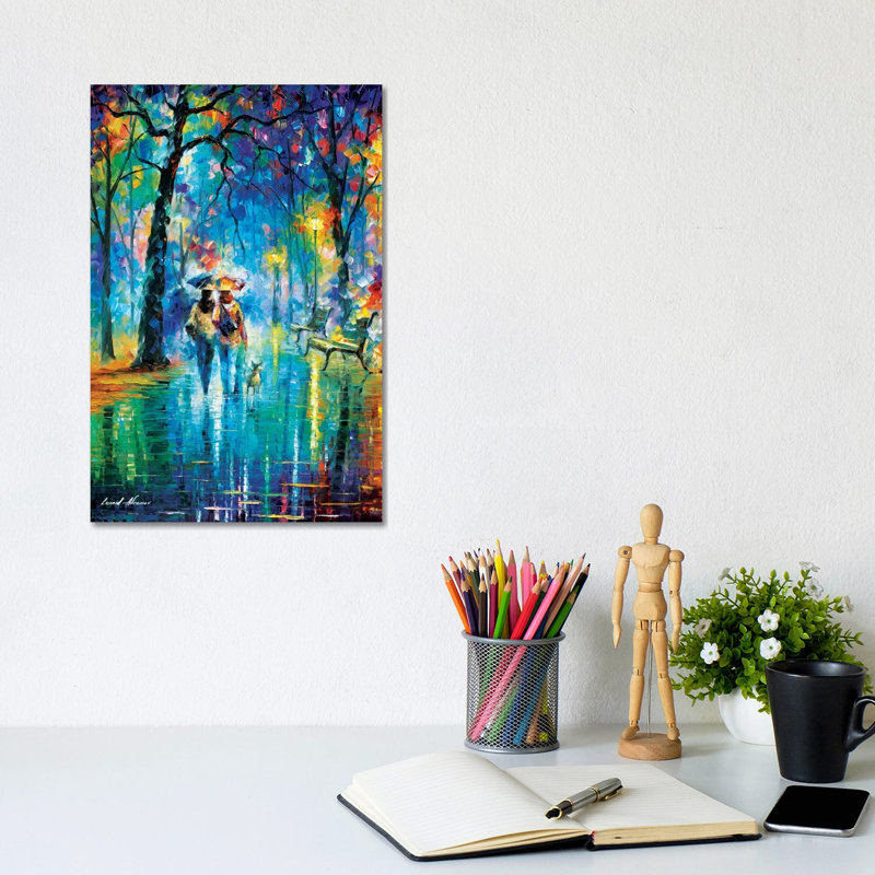 Little Friend by Leonid Afremov - Print on Canvas, Wrapped Canvas, 101.6 cm H x 66.04 cm W x 3.175 cm D