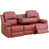 Red Faux Leather