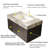 MURI Single Bathroom Vanity With Sink,Wall-Mounted Vanity-624724381-617654447-612682651