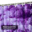 Rideau de douche violet 12 branches-170049856