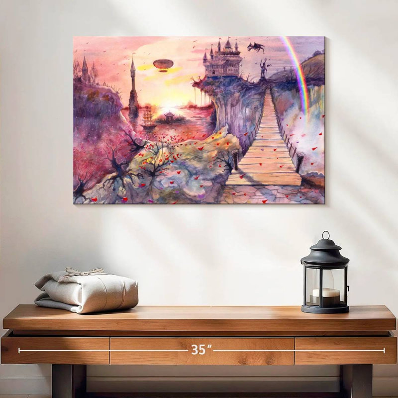 Kingdom Fantasy, 16" H x 24" W