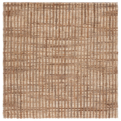 Ellport Hand-Loomed Striped Jute Rug