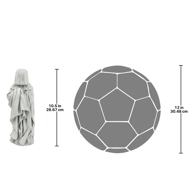 French Pleurant Weeper Statue, Medium