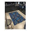 Tapis bleu tissé lavable à la machine-1669045410